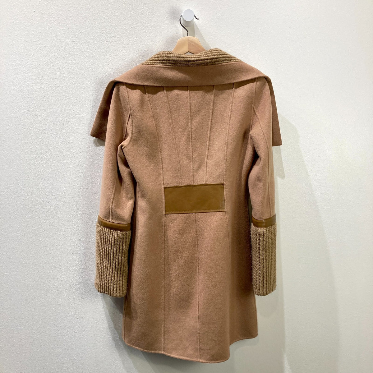 Mackage Camel Fran Wool Blend Shawl Collar Coat - Size XS - 1017SC