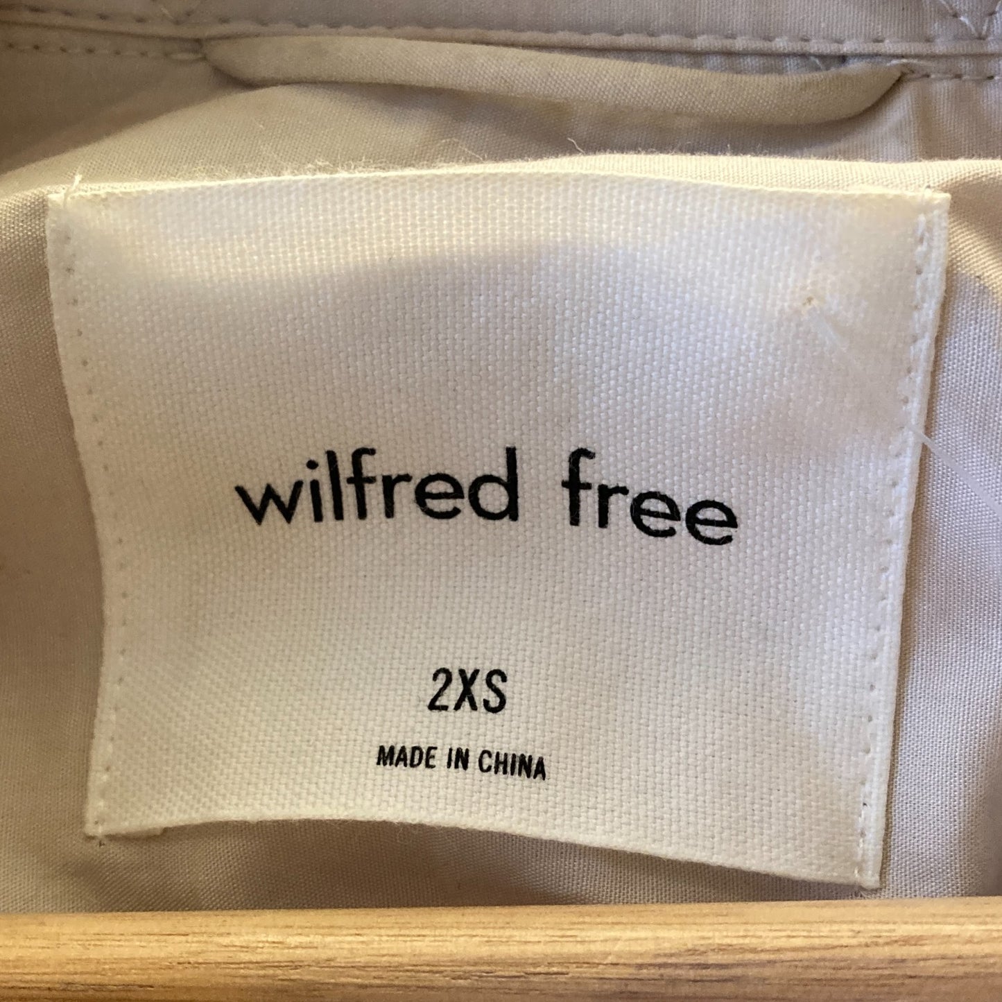 2XS / XXS - Wilfred Free Aritzia White Ganna Long Shirt Jacket 0203DE