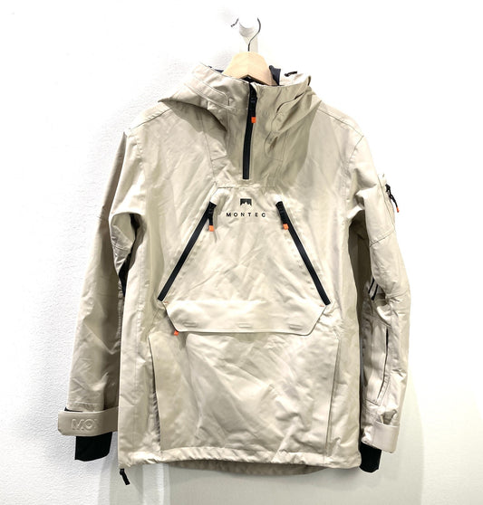 Montec Old White Dune Womens Ski Pullover Anorak Jacket - Size XXS - 0312IG