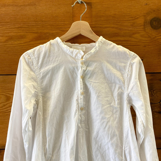 CP Shades White Long Sleeve Lagenlook Button Neck Dress - Size XS - 0208RT