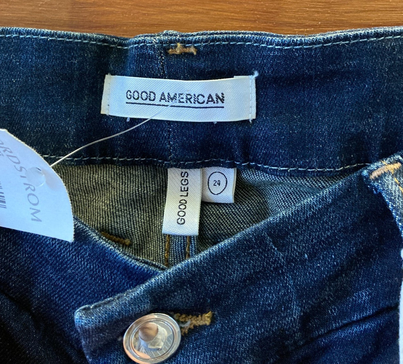 24 / Plus Size - Good American Dark Wash Stretch Fit Good Legs Jeans NEW 1206HP