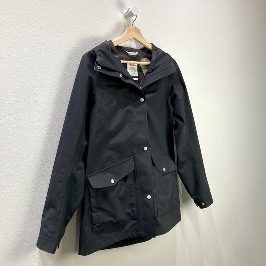 FjallRaven Black Zip Up Hooded Greenland Winter Jacket - Size - S - 0606RO