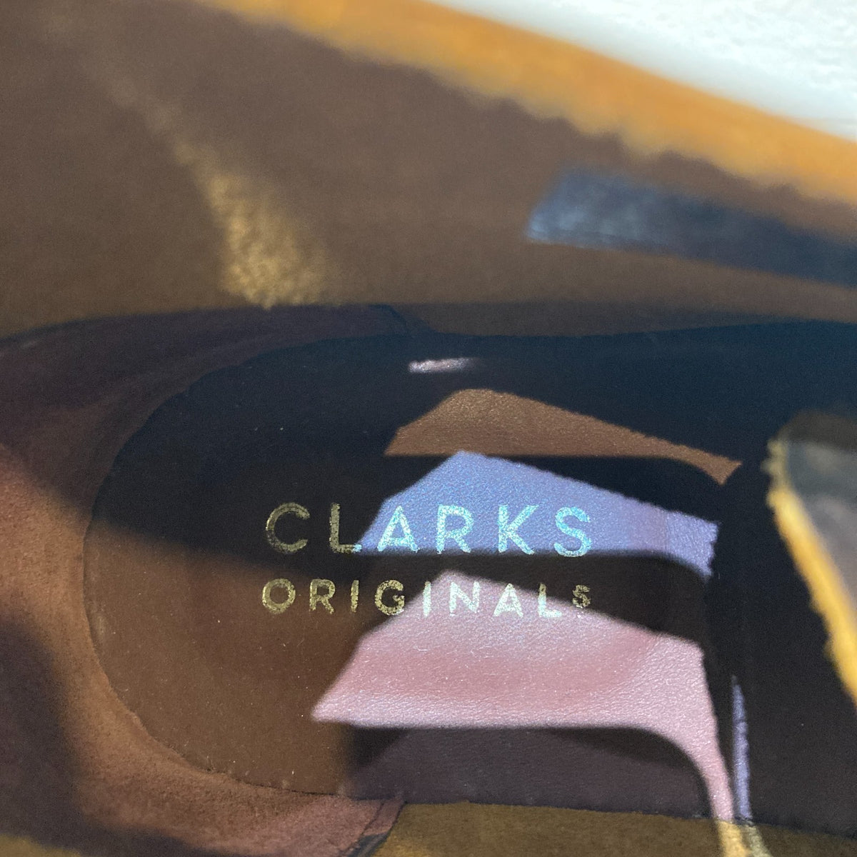 Clarks Brown Beeswax Leather Desert Boots - Mens 9 / Womens 10.5-11 - 0612SM