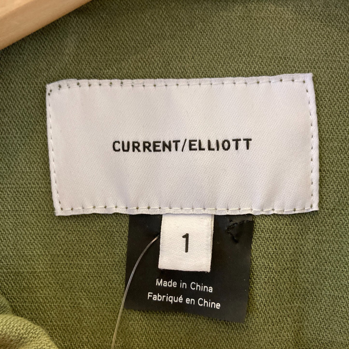 Current Elliott Green Long Sleeve Coveralls Richland Jumpsuit - Sz 1/S - 0223LA