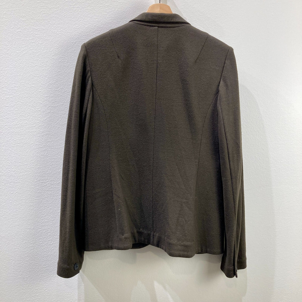 Rag & Bone Brown Wool Slade Button Front Blazer Jacket - Size 10 - 0721DK