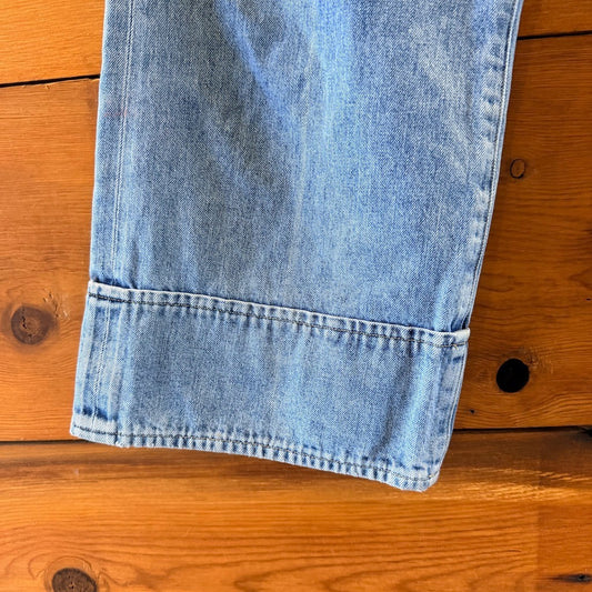 Citizens Light Wash Distressed High Rise Wide Leg Tilda Jeans - Size 29 - 0404AK