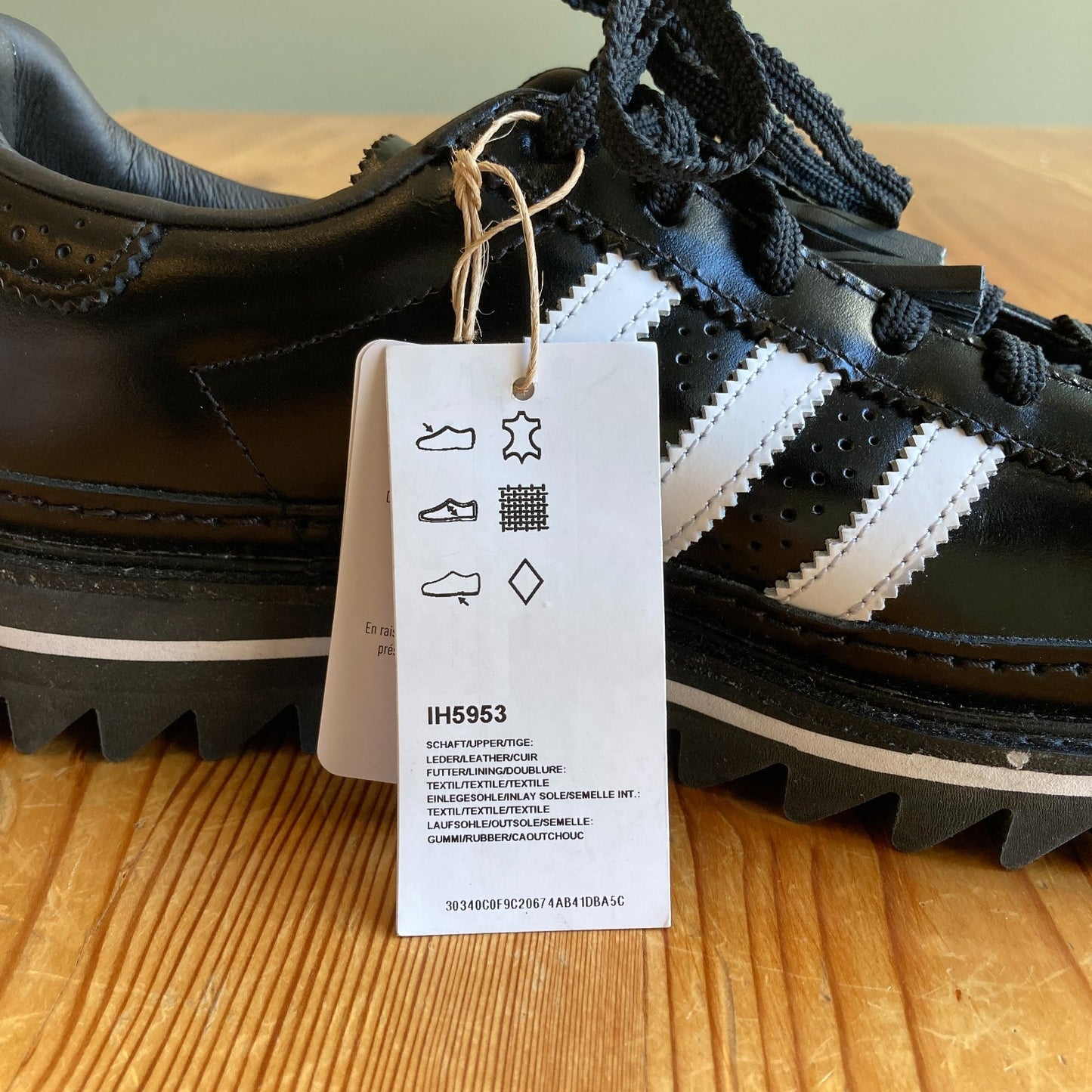 Adidas Black Dress Superstar CLOT by Edison Chen NEW Shoes - Size 7 - 1105HT