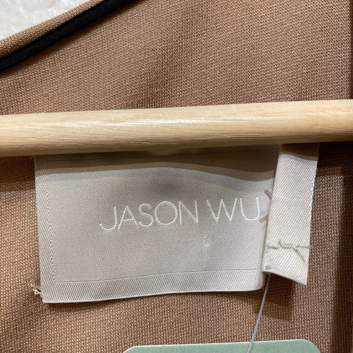 Jason Wu Tan Twisted Front Sleeveless Sheath Dress - Size 12 - 0907LR