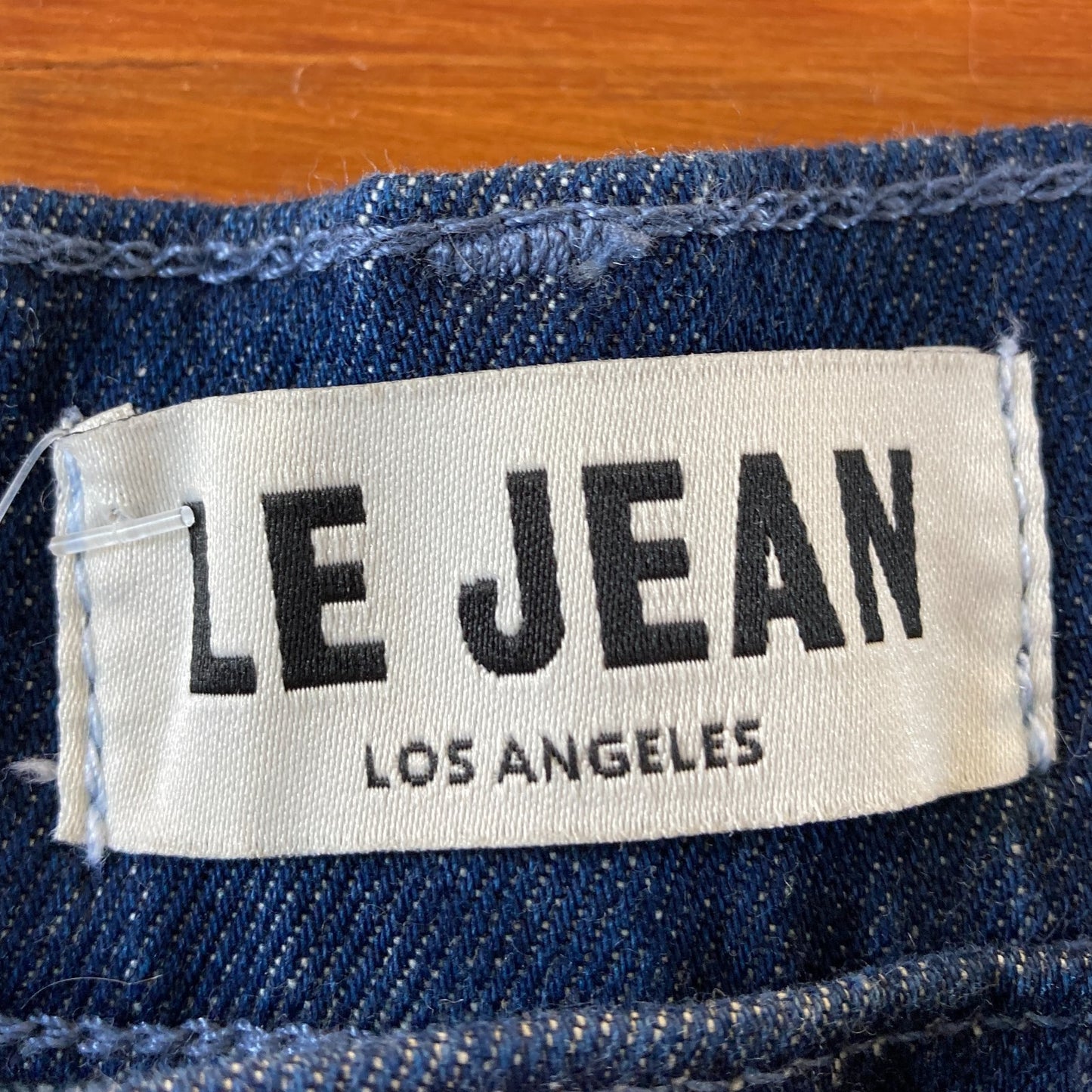 Le Jean Dark Wash Wide Leg Womens Jeans - Size 26 - 1129SL