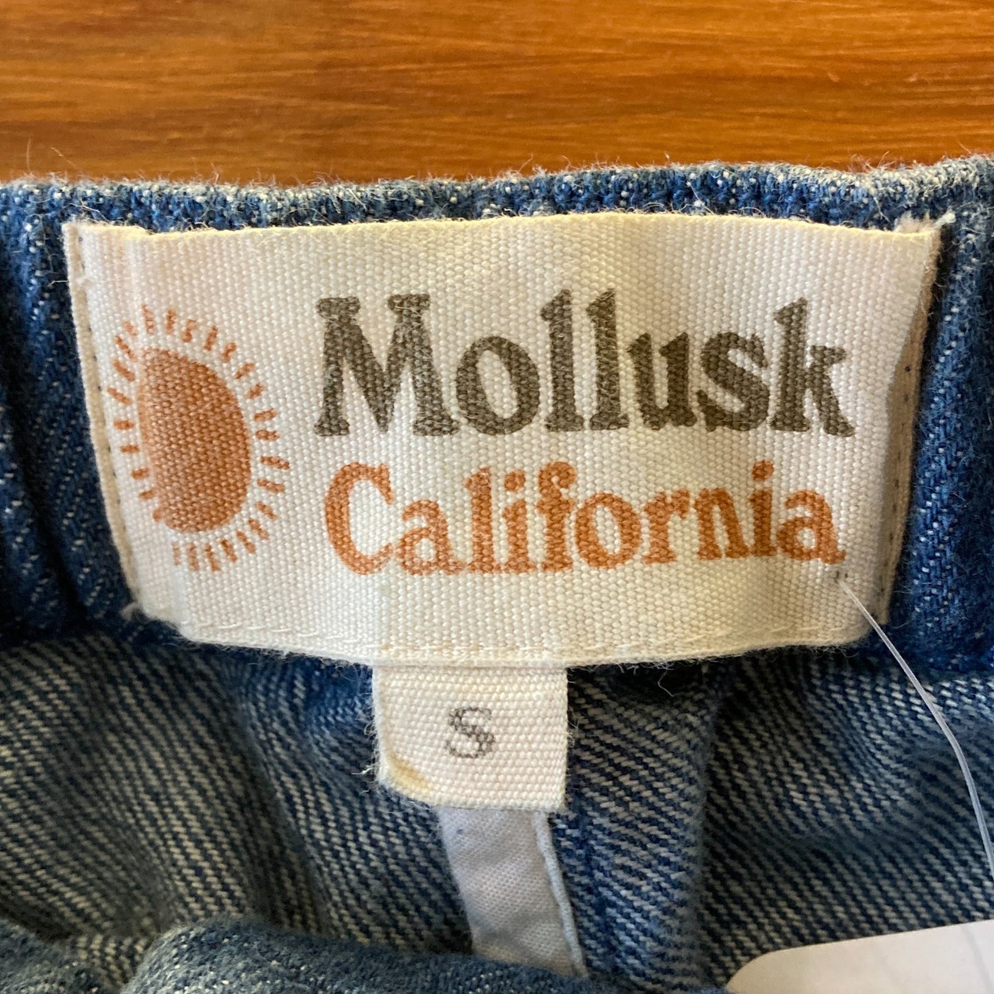 S - Mollusk California Elastic Waist Balloon Leg Cotton Jeans 0627LH