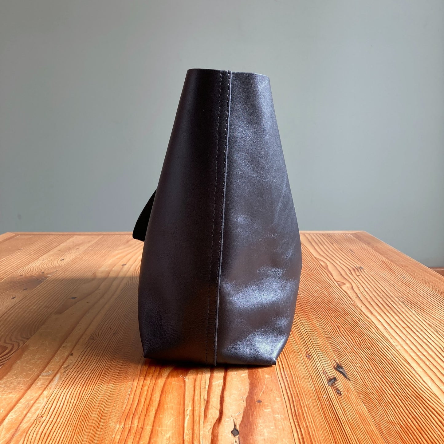 Tribe Alive Black Leather Large Carryall Tote Bag Shoulder Purse 0918NK