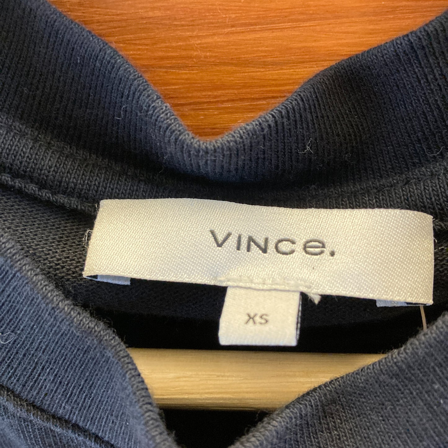 Vince Black Short Sleeve Tie Waist Cotton T-Shirt Mini Dress - Size XS - 1118SM