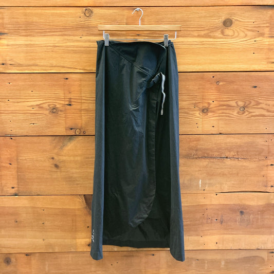 M - Georgia in Dublin Black Cycling Waterproof Rainwrap Wrap Skirt 0921HG