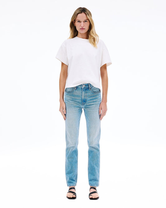 SLVRLAKE Sweet Thing Light Wash Virginia Slim Jeans - Size 24 - 0903BN