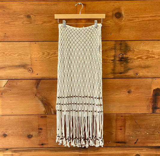 Nine Lives Bazaar $279 Net Beaded Fleetwood Midi Skirt - Size 2 - NEW - 0527LM