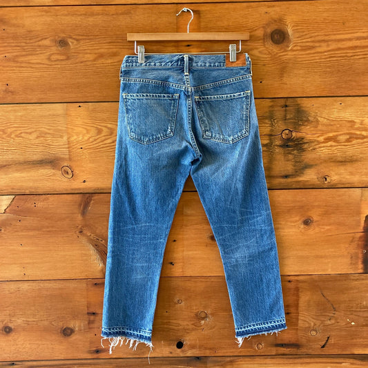 Citizens of Humanity $248 Dark Emerson Slim Boyfriend Jeans - Size 25 - 0429RB