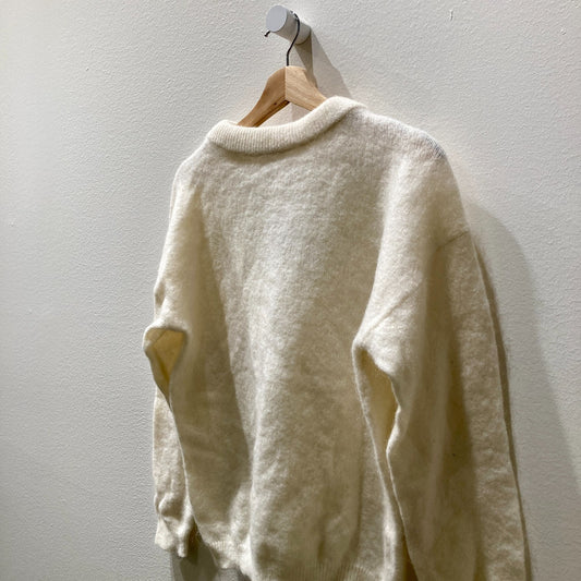 Acne Studios White Dramatic MOH Wool Mohair Blend Sweater - Size XXS - 0903BN