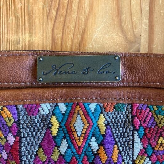 Nena & Co. Multicolor Authentic Guatemala Shoulder Bag Purse - 1103BW
