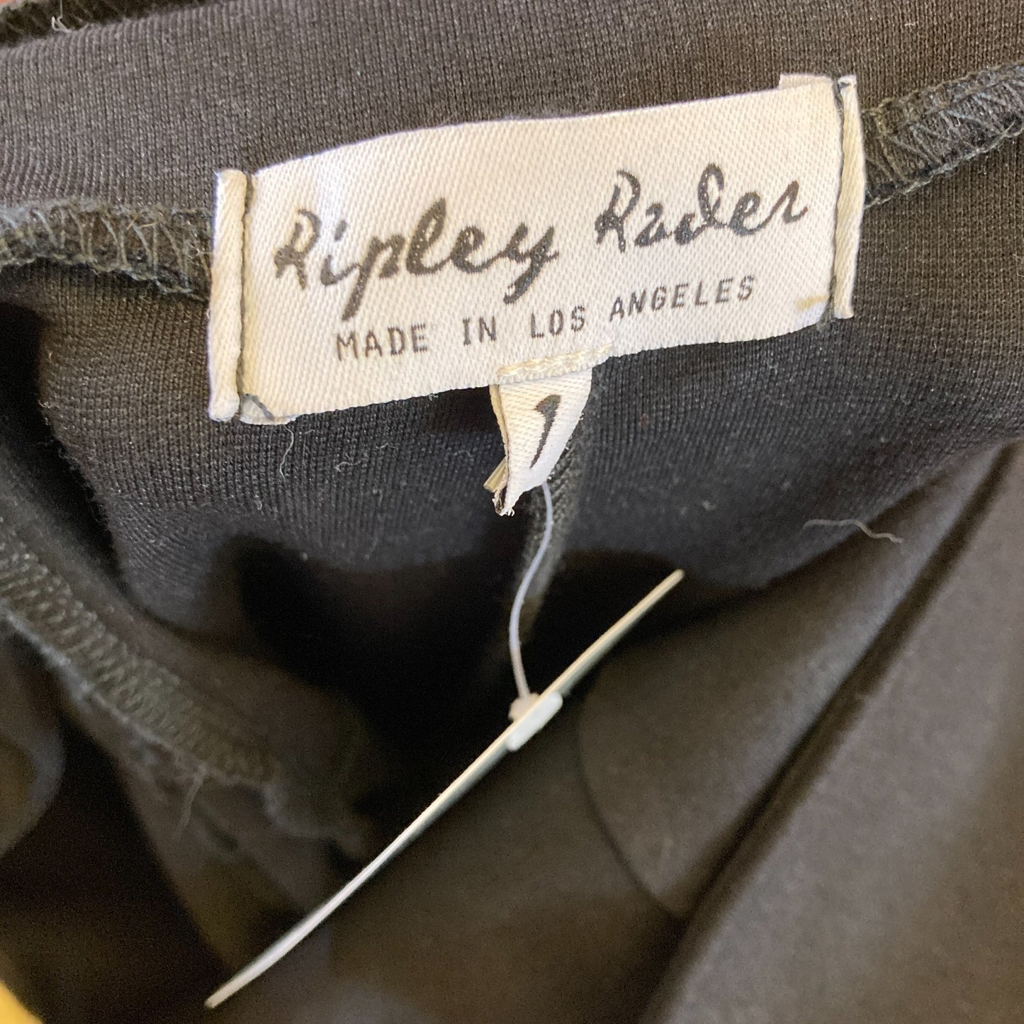 Ripley Rader Black Sleeveless Low V-Back Tank Jumpsuit - Size 1 / XS - 1129CG