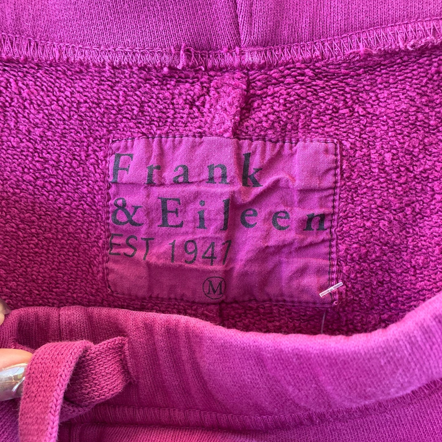 Frank & Eileen Fuchsia Catherine Favorite Triple Fleece Crop Sweatpants - 4427SC