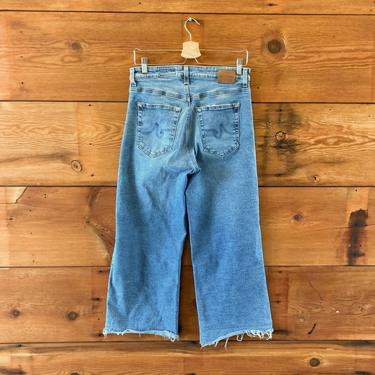 Adriano Goldschmied AG-ED Denim Saige Wide Leg Crop Jeans - Size 31 0617RF