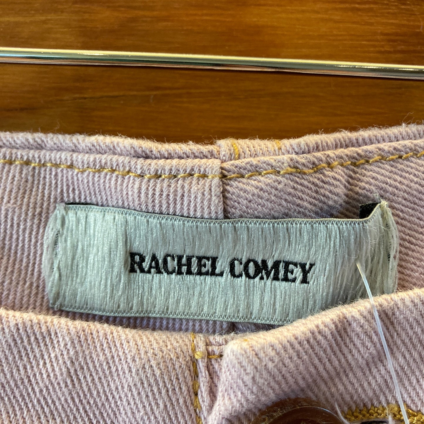 Rachel Comey Lavender High Waisted Twill Cotton Wide Leg Pants - Size M - 1011SC