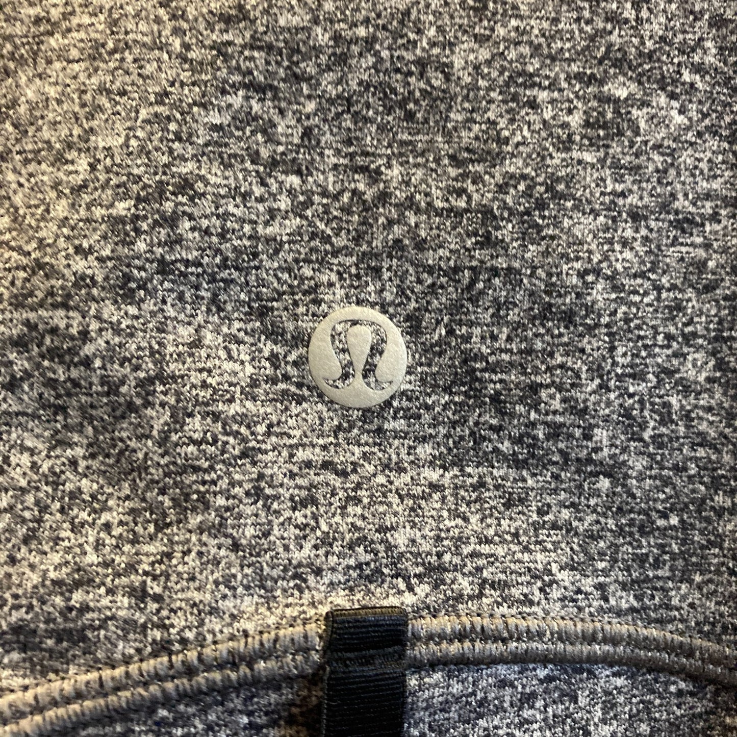 12 - Lululemon Heathered Black Zip Front Define Yoga Athletic Zip Jacket 4427SC