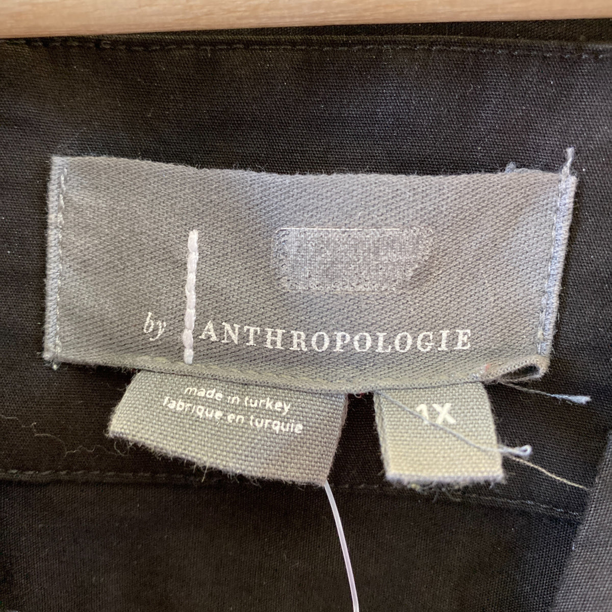 by Anthropologie Black Short Sleeve Somerset Maxi Dress - Size 1X - 0821SS
