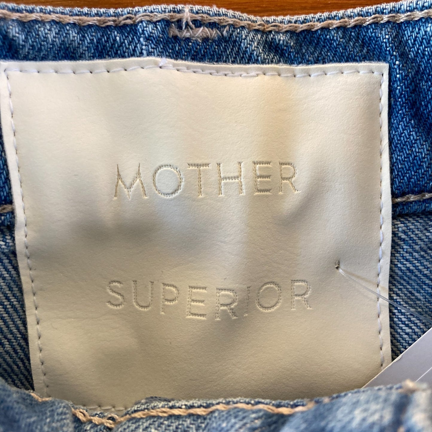 Mother Superior Double Stacked Tux Sidestepper Fray Jeans - Size 27 - 0510JB