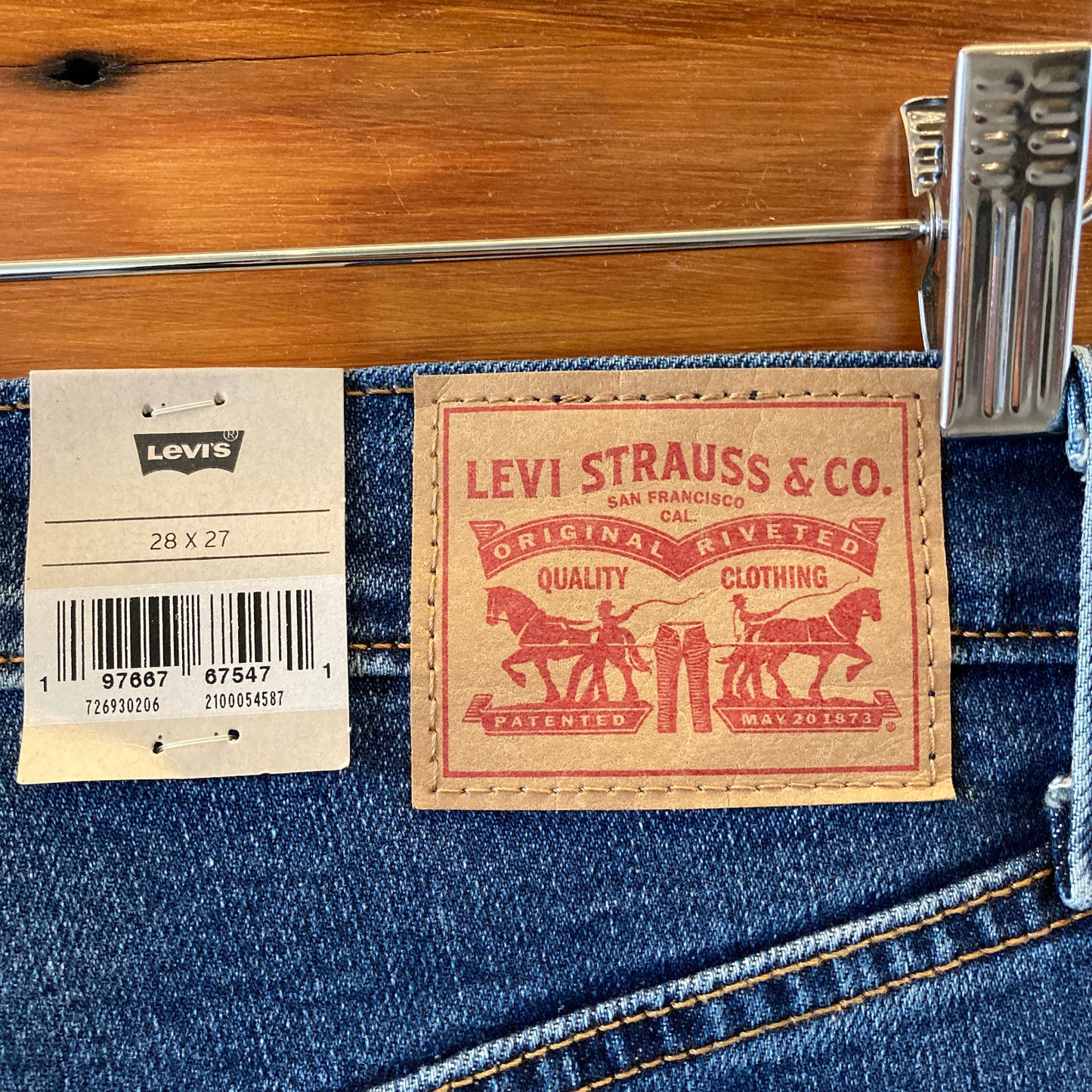 Levi's Ribcage Straight Ankle NEW Womens Super High Rise Jeans - 0108CR