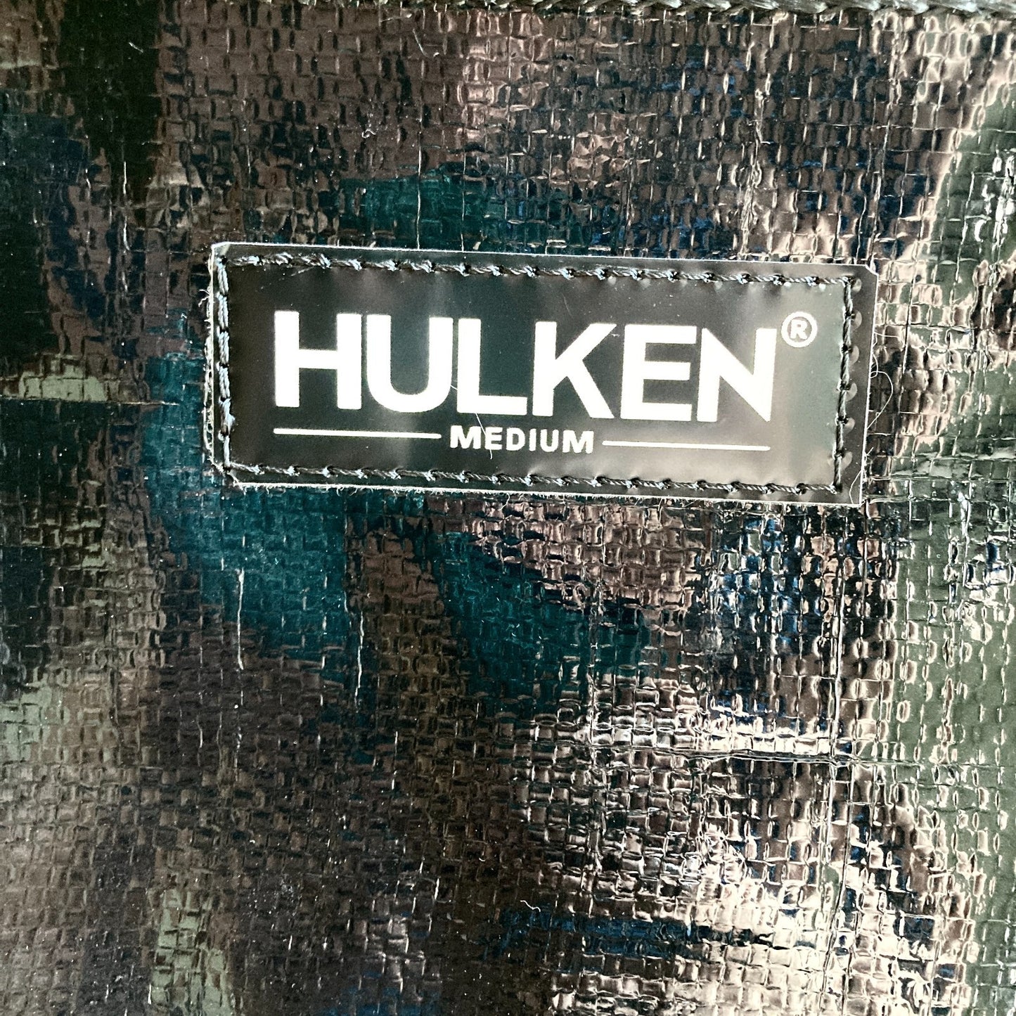 Hulken $125 Black Medium 16x12x20" Swivel Wheel Rolling Bag Tote - 0105MR