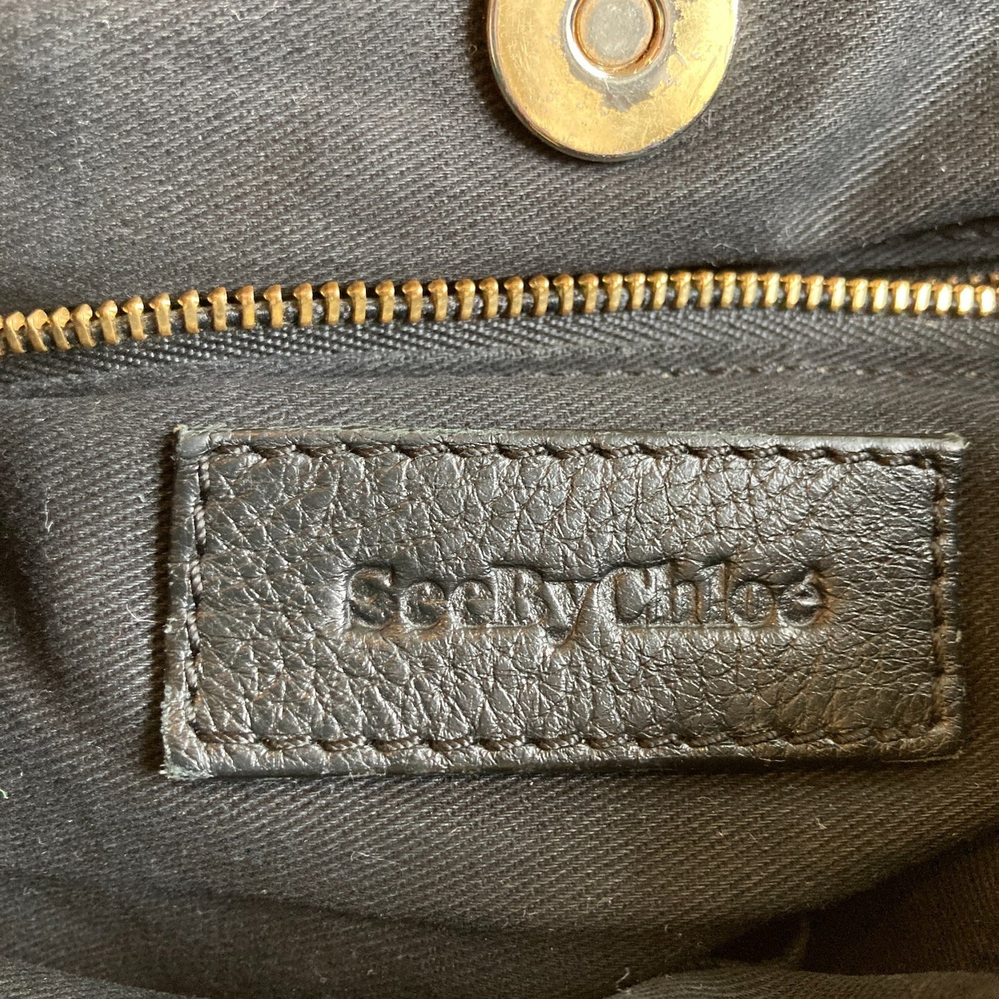 See by Chloe Black Tassel Trimmed Leather Crossbody Bag Purse - 0521AB