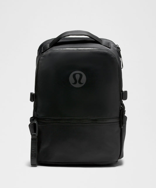 Lululemon Black Nylon 22L New Crew Backpack Laptop Bag - 4427SC