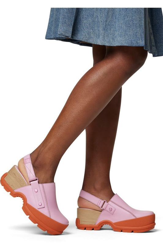 Sorel $395 Purple Roam'n™ Rise Heel Platform Clogs Shoes - Size 9 - 0608KF