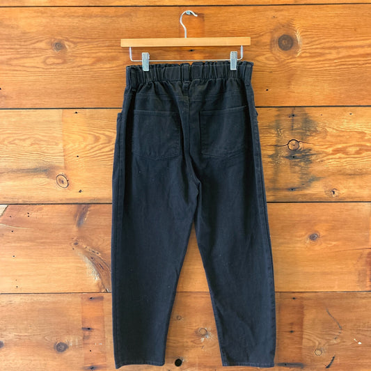 Emerson Fry $198 Black Stretch Waist Straight Leg Johnny Pants - Size M - 0104RM