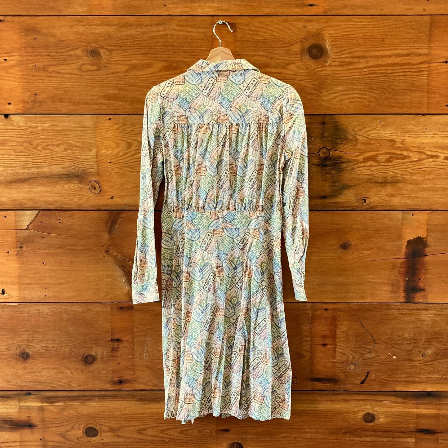 Archerie $319 Wilhelmina Passport Patterned Shirt Dress - Size 12 - NEW - 0416JW