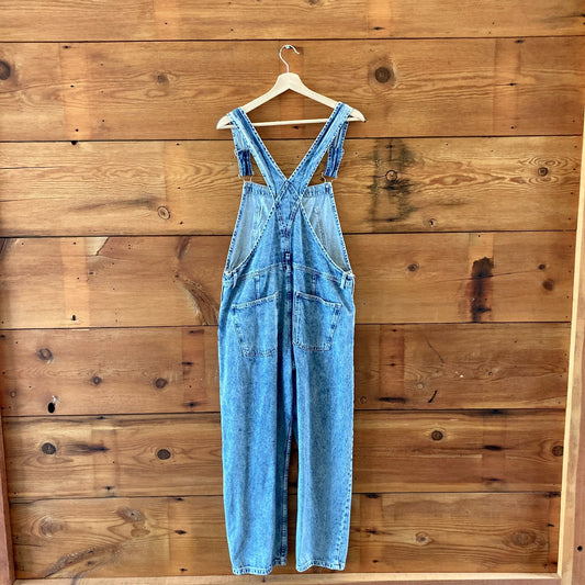We The Free by Free People Ziggy Denim Overalls - Size M - 0523MB