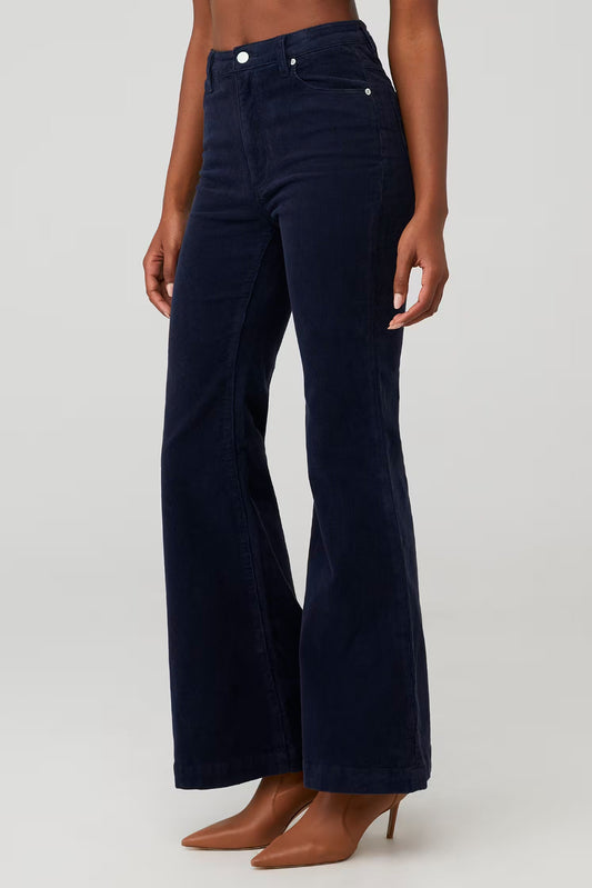 25 - Rolla's Navy Blue High Rise Eastcoast Flare Corduroy Pants 1126GT