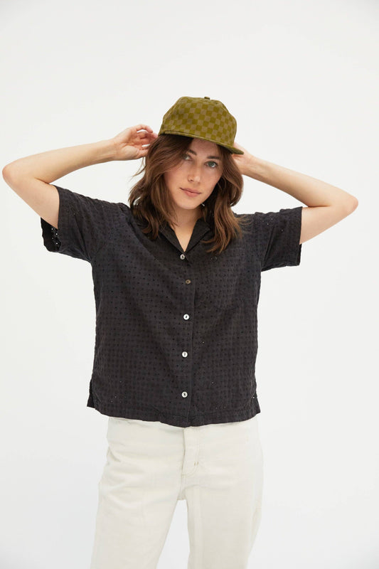 Weld Mfg. Tonal Checkerboard Field Trip™ Hat: Slate Blue Tonal - Checkerboard