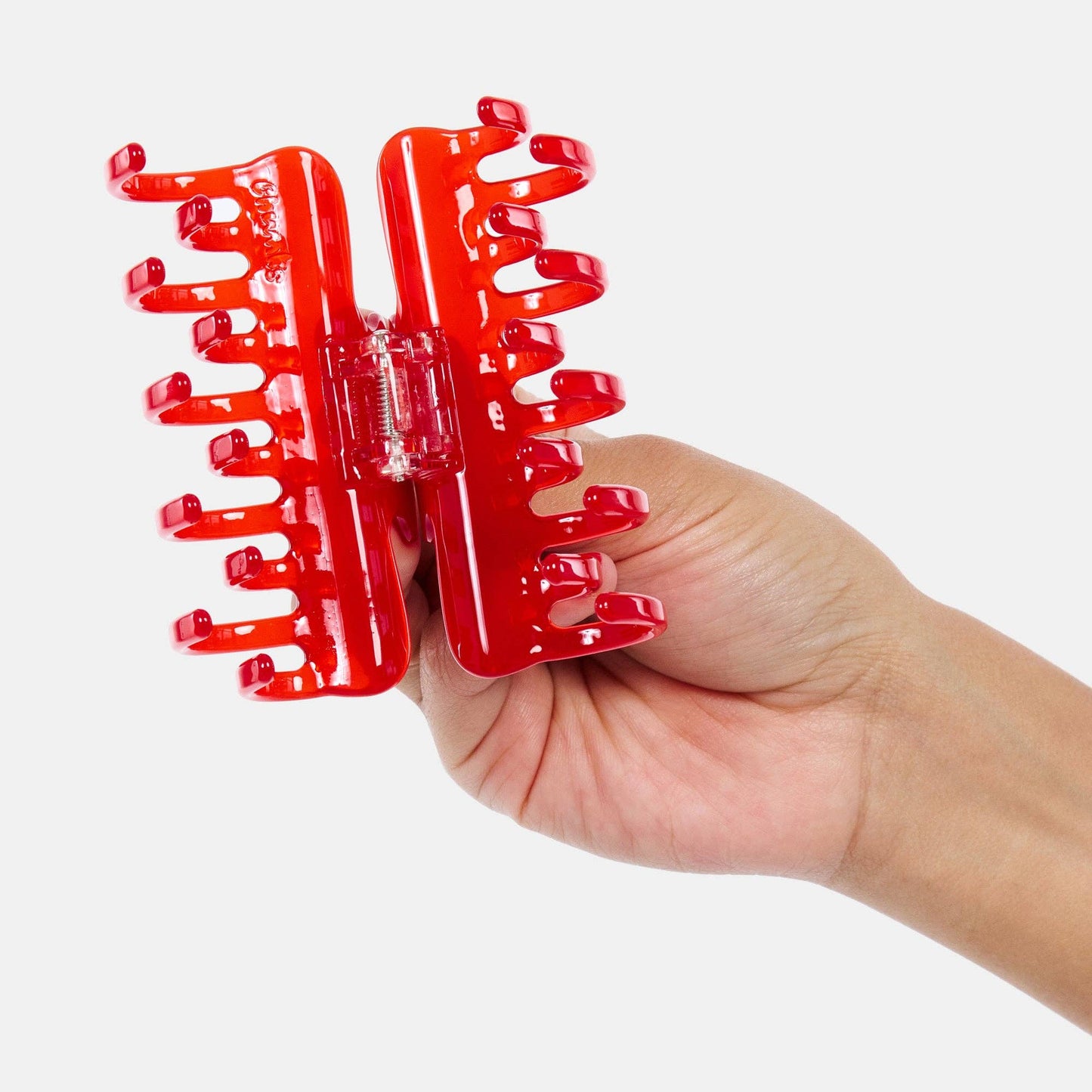CHUNKS - Jojo Claw in Small Candy Red