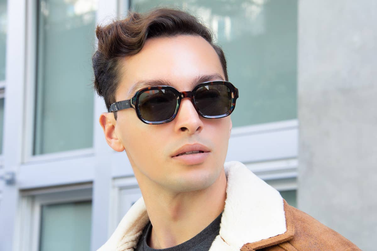 A.J. Morgan - COMFORT ZONE - Sunglasses: BLACK/TORTOISE