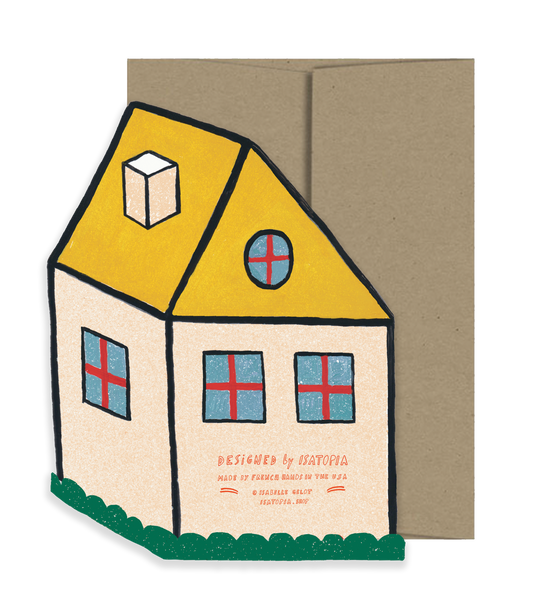 Isatopia - Cosy Home - Die Cut Card