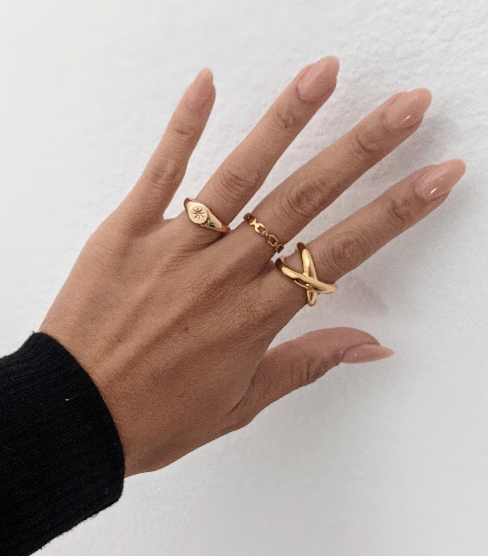 Boem Collection - Mini Starlet Signet Ring: 6