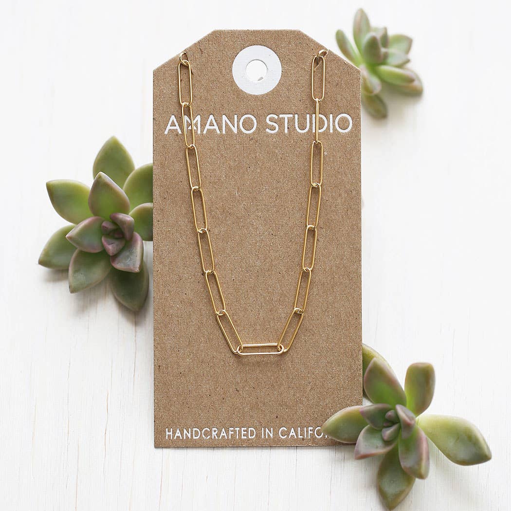 Amano Studio - Paperclip Chain 20"