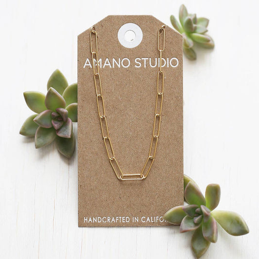 Amano Studio - Paperclip Chain 20"