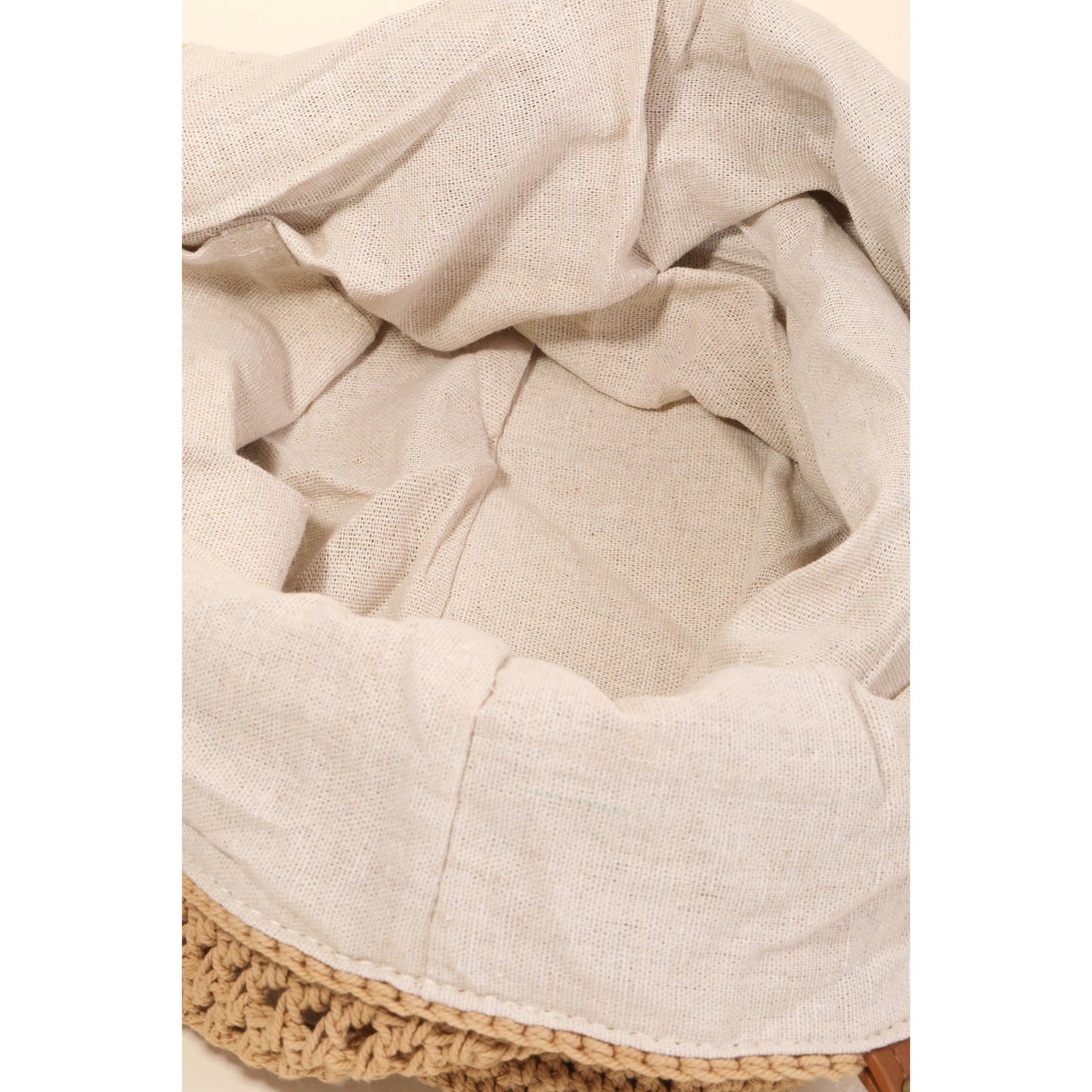 Straw Braided Rectangle Tote Bag: KA