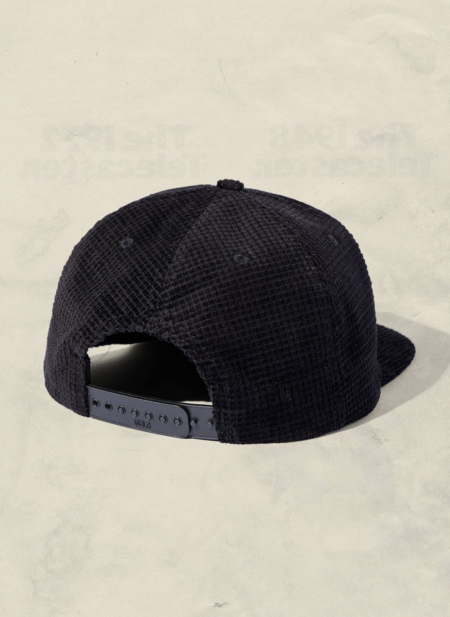 Waffle Corduroy Field Trip Snapback Hat: Slate