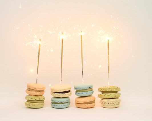 TOPS Malibu - Mini 4" Gold Sparklers - Tube of 12
