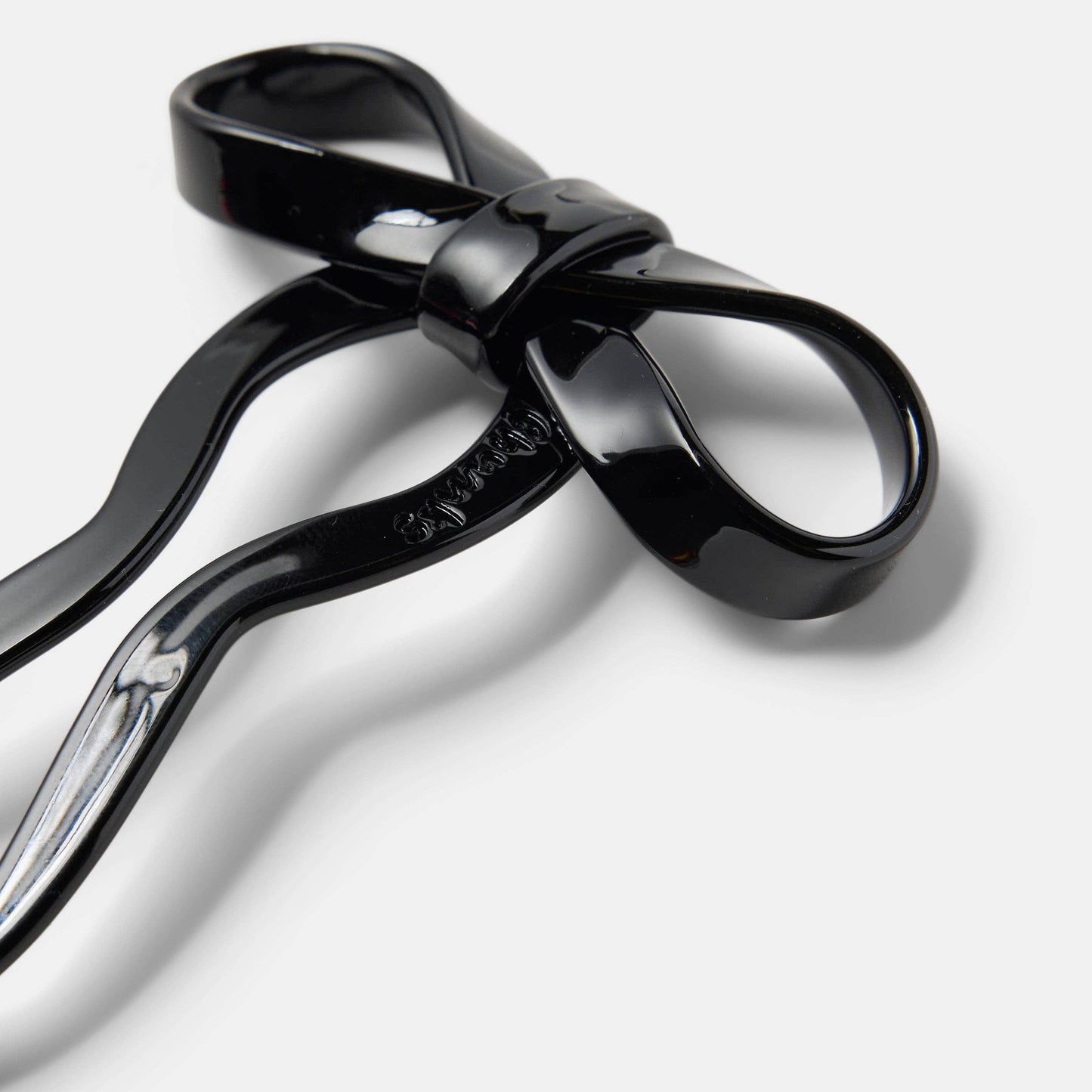 CHUNKS - Bow Hairpin in Small Black