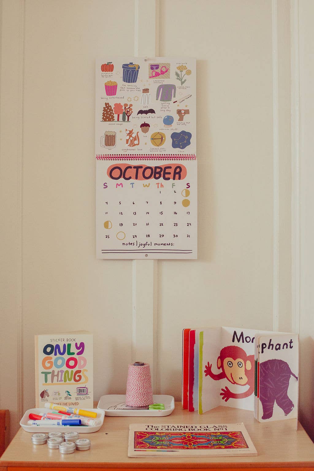 2026 Only Good Things 12-Month Wall Calendar